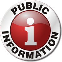 This is a public information icon image.